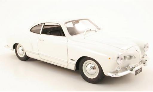 Modelauto Volkswagen Karmann Ghia Coupe Ghia Coup&Atilde;&copy; beige 1/18 Welly