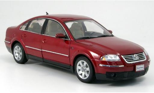 Modelauto Volkswagen Passat B5 rot-met. 2001 1/18 Welly
