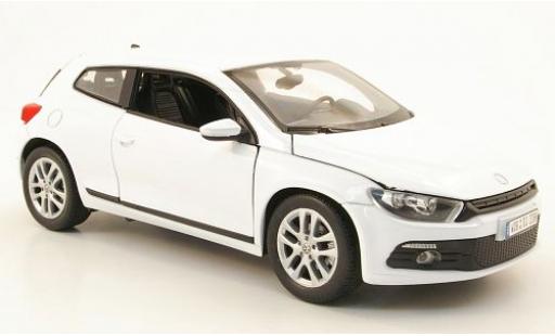 Modelauto Volkswagen Scirocco Base 3 wit 1/24 Welly