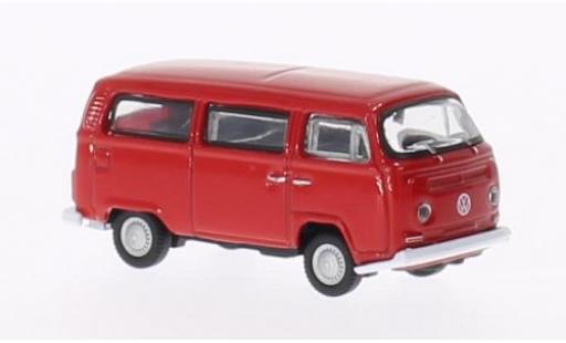 Modelauto Volkswagen T2 B Bus rood 1972 1/24 Welly