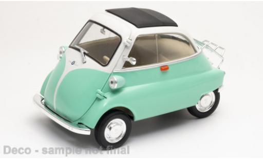 Modelauto Bmw Isetta 250 groen/wit 1/18 Welly