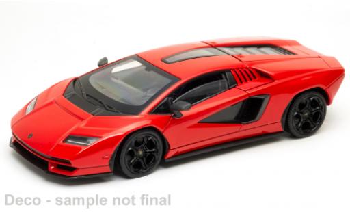 Modelauto Lamborghini Countach LPI 800-4 rood 1/24 Welly