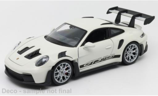 Modelauto Porsche 911 RS GTR wit 1/24 Welly