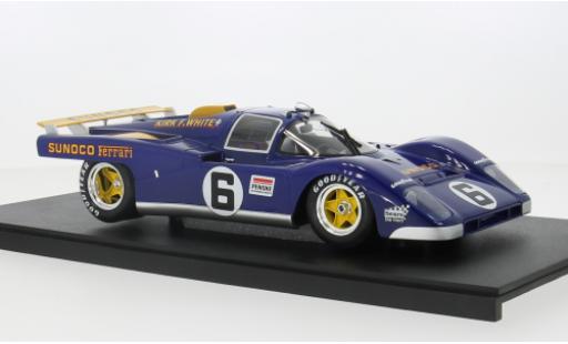 Modelauto Ferrari 512 M 24h Daytona 1971 Team Sunoco #6 1/18 Werk83