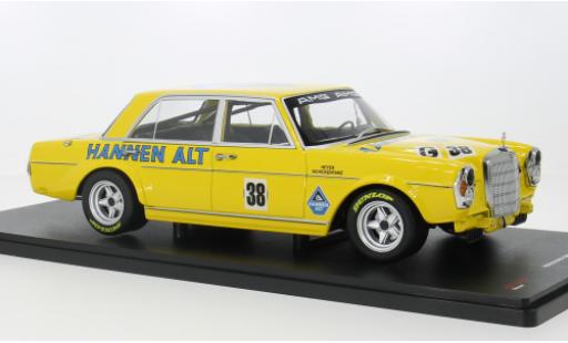 Modelauto Mercedes 300 6.8 SEL 24h N&Atilde;&frac14;rburgring 1971 Hannen Alt #38 1/18 Werk83