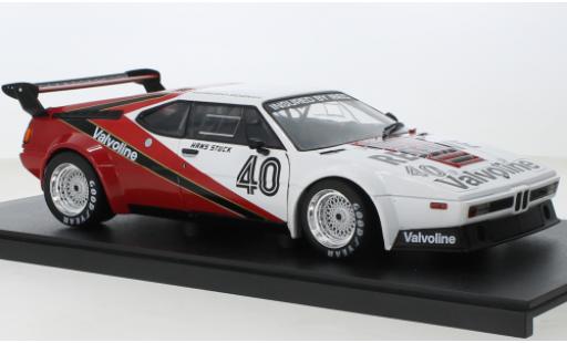 Modelauto Bmw M1 1980 No.40 Project Four Racing Valvoline 1/18 Werk83