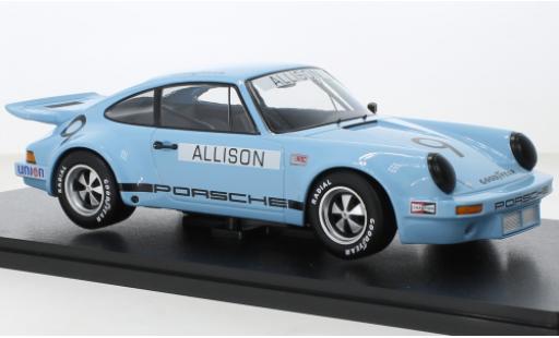 Modelauto Porsche 911 RSR Carrera 3.0 No.9 IROC Riverside 1973 1/18 Werk83