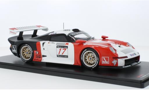 Modelauto Porsche 911 GT1 No.17 JB Racing FIA GT Championship Nuerburgring 1997 1/18 Werk83