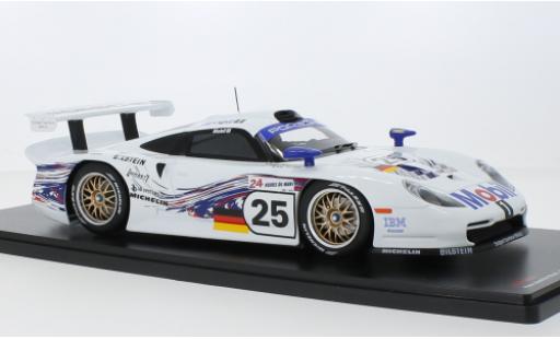 Modelauto Porsche 911 GT1 No.25 24h Le Mans 1997 1/18 Werk83