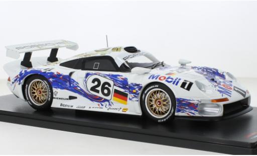 Modelauto Porsche 911 GT1 No.26 AG 24h Le Mans 1996 1/18 Werk83