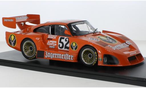 Modelauto Porsche 935 1981 K4 No.52 Kremer Racing J&Atilde;&curren;germeister DRM Bergischer L&Atilde;&para;we Zolder 1/18 Werk83