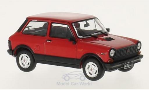Modelauto Autobianchi A112 abarth rood/zwart 1979 1/43 WhiteBox