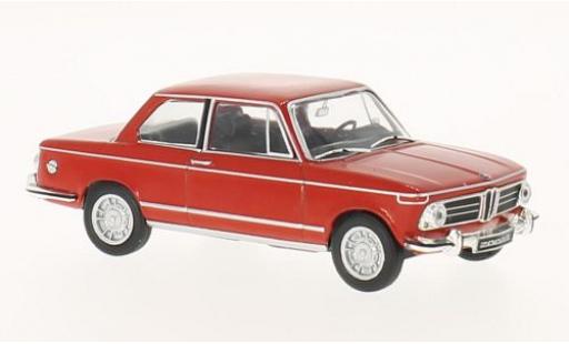 Modelauto Bmw 2002 ti rood 1968 1/43 WhiteBox