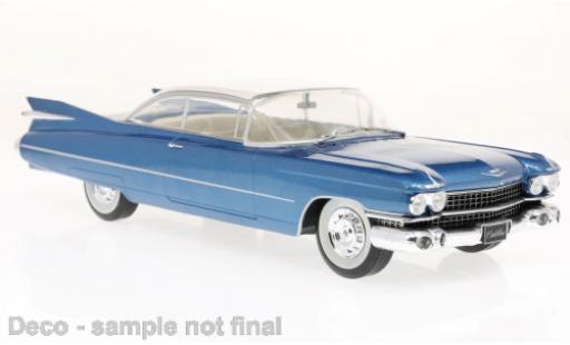 Modelauto Cadillac Eldorado Coupe blauw/wit 1959 1/24 WhiteBox