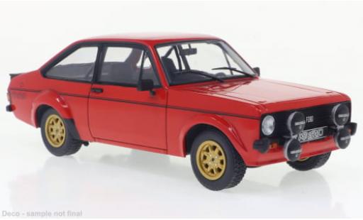Modelauto Ford Escort RS 2000 MK II rood 1977 1/24 WhiteBox