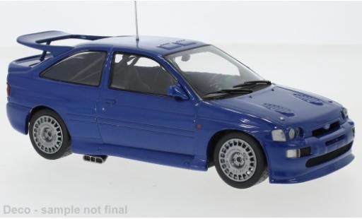 Modelauto Ford Escort Cosworth RS metallic blauw 1993 1/24 WhiteBox