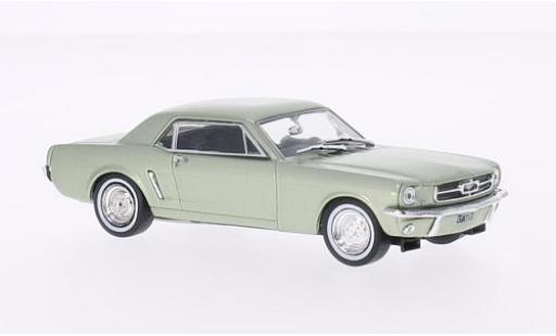 Modelauto Ford Mustang Hardtop metallic groen 1965 1/43 WhiteBox