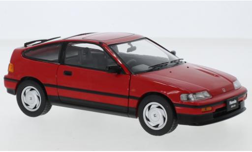 Modelauto Honda CR-X MK2 rood RHD 1987 1/24 WhiteBox