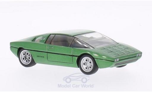 Modelauto Lamborghini Bravo Base metallic groen 1974 1/43 WhiteBox