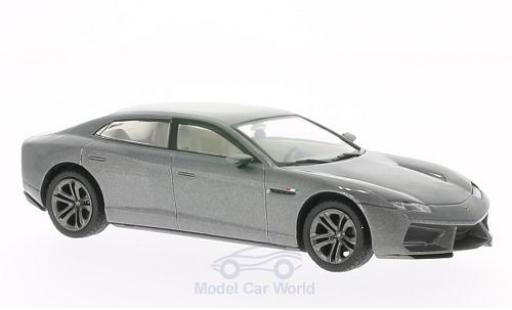 Modelauto Lamborghini Estoque Base metallic grijs 2008 1/43 WhiteBox