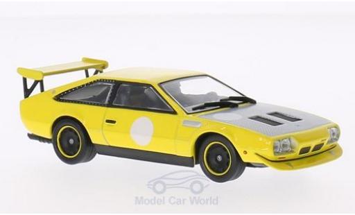 Modelauto Lamborghini Jarama Rally geel 1973 1/43 WhiteBox