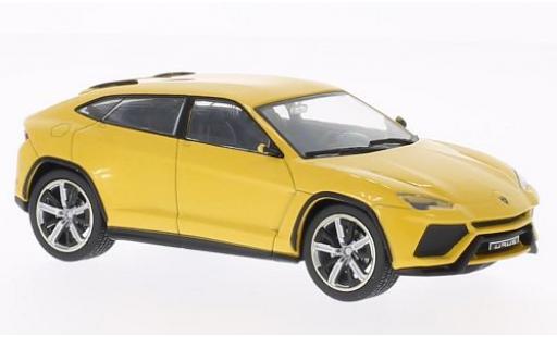 Modelauto Lamborghini Urus Concept metallic geel 2012 1/43 WhiteBox