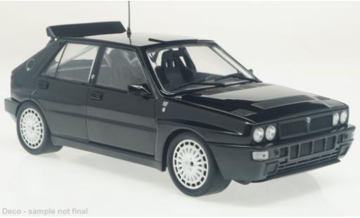 Modelauto Lancia Delta HF Integrale 16V zwart 1989 1/24 WhiteBox