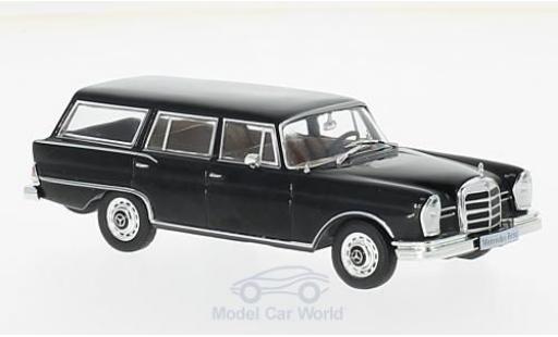 Modelauto Mercedes 230 1967 S Universal zwart 1/43 WhiteBox