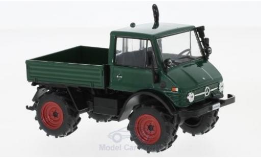 Modelauto Mercedes Unimog 406-425 406 groen 1977 1/43 WhiteBox