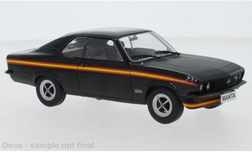 Modelauto Opel Manta A GT/E zwart 1974 zwart Magic 1/24 WhiteBox