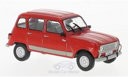 Modelauto Renault 4 L Clan rood 1978 1/43 WhiteBox