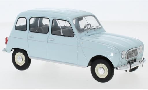 Modelauto Renault 4 L blauw 1/24 WhiteBox
