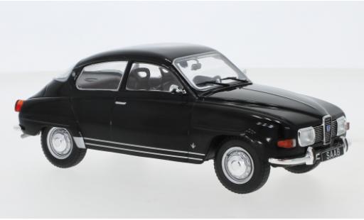 Modelauto Saab 96 V4 zwart 1970 1/24 WhiteBox