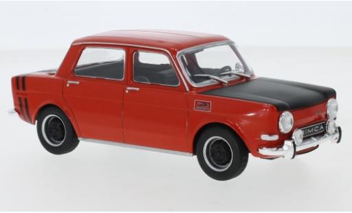 Modelauto Simca 1000 Rallye 2 Rally 2 rood 1970 1/24 WhiteBox