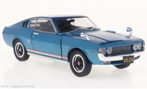 Modelauto Toyota Celica LB 2000 GT metallic turquoise RHD 1973 1/24 WhiteBox