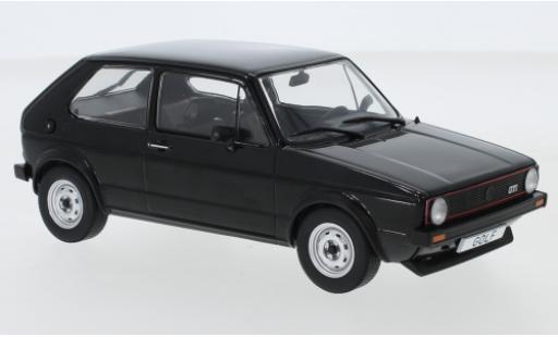 Modelauto Volkswagen Golf GTI 1 zwart 1/24 WhiteBox