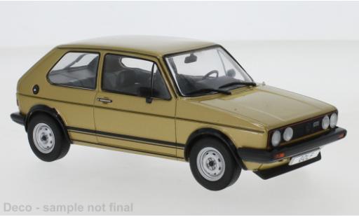 Modelauto Volkswagen Golf GTI I gold 1/24 WhiteBox