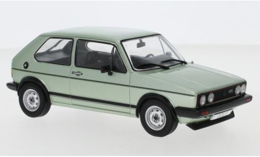 Modelauto Volkswagen Golf GTI I metallic groen 1983 1/24 WhiteBox