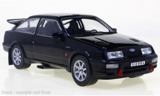 Modelauto Ford Sierra Cosworth RS zwart 1987 1/24 WhiteBox