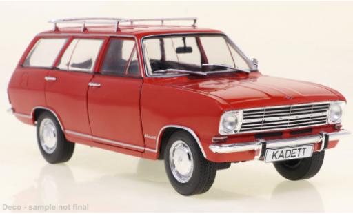Modelauto Opel Kadett B Caravan B rood 1965 1/24 WhiteBox