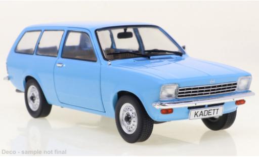 Modelauto Opel Kadett C Caravan C blauw 1973 1/24 WhiteBox