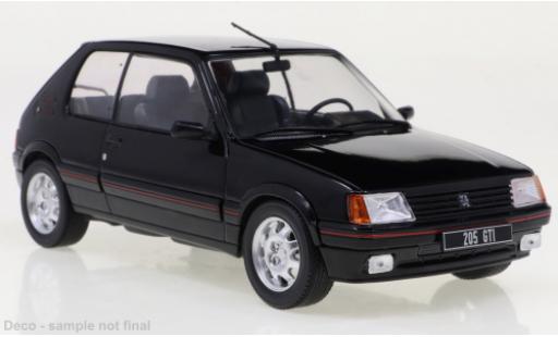 Modelauto Peugeot 205 GTI zwart 1988 1/24 WhiteBox