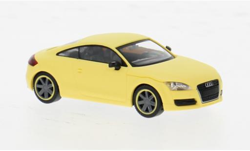 Modelauto Audi TT coupe geel 1/87 Wiking
