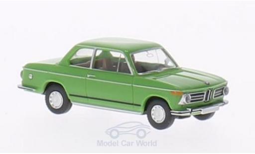 Modelauto Bmw 2002 berline groen 1/87 Wiking