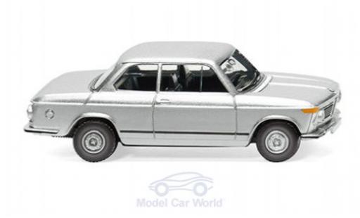 Modelauto Bmw 2002 berline grijs 1966 1/87 Wiking