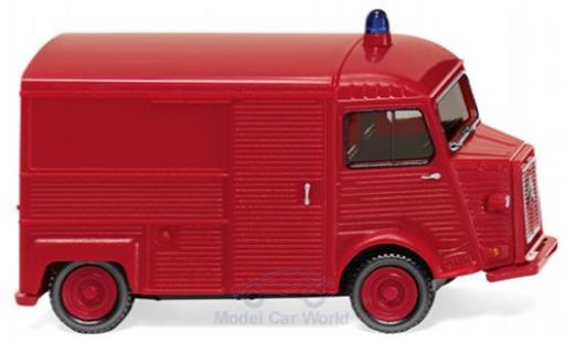 Modelauto Citroen HY pompiers Bestelwagen Brandweer 1/87 Wiking