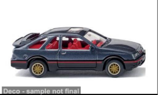 Modelauto Ford Sierra XR4 XR4i grijs/zwart 1982 1/87 Wiking