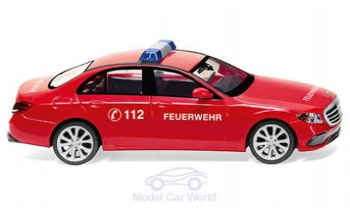 Modelauto Mercedes Classe E Base (W213) Brandweer 1/87 Wiking