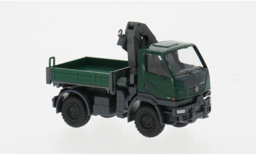 Modelauto Mercedes Unimog Base U20 groen 1/87 Wiking