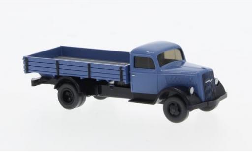Modelauto Opel Blitz Vorkrieg blauw 1935 1/87 Wiking